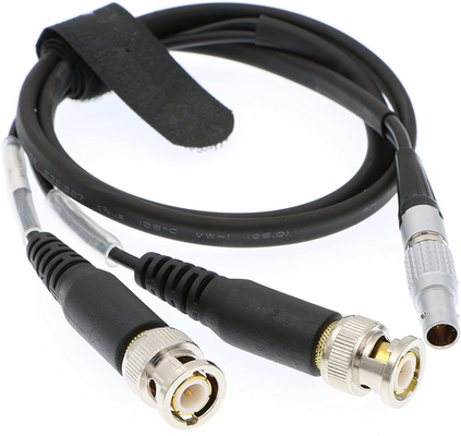 IP50 1M BNC a 5 pin Lemo Timecode Cable per dispositivi audio XL LB2