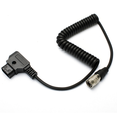 D-Tap To Hirose 4 Pin Male Plug Cable di alimentazione della fotocamera per dispositivi audio 688 633 Zoom F8