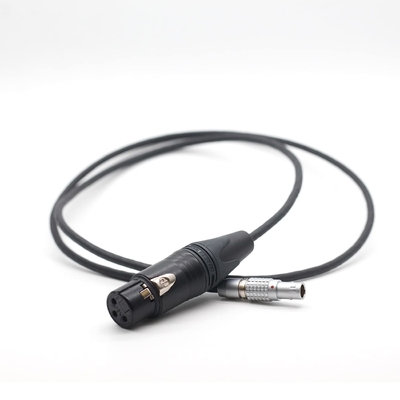 45cm Alexa Mini Audio In Cable XLR 3 Pin To Lemo 0B 6 Pin Port Audio Maschio doppia traccia Line In