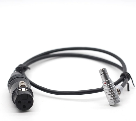 45cm Alexa Mini Audio In Cable XLR 3 Pin To Lemo 0B 6 Pin Port Audio Maschio doppia traccia Line In