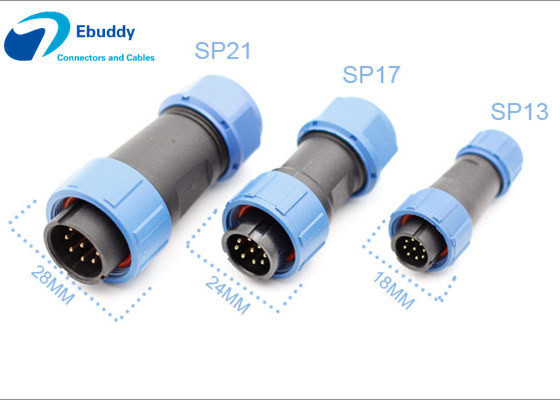 Weipu 3pin impermeabilizza connettore della plastica SP1310/P3 e SP1312/S3 del connettore circolare