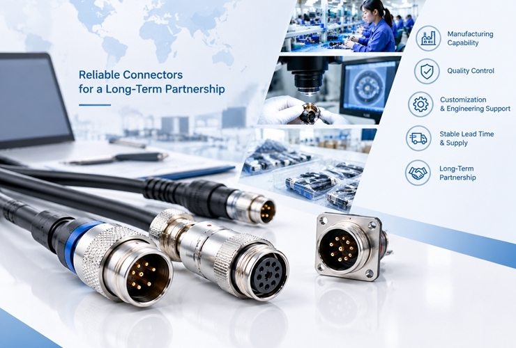 Ultimi blog aziendali su How to Evaluate a Circular Connector Manufacturer for Long-Term Supply?