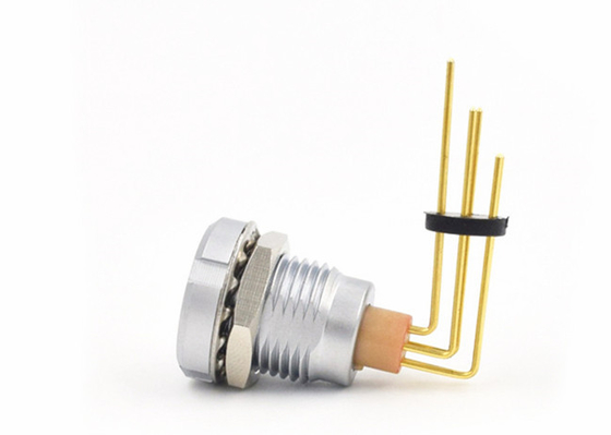 comprare perni del circuito stampato del gomito dei connettori ECG di serie di 6pin Lemo B con la riparazione matta 2 online manufacture