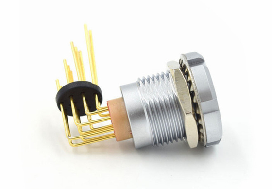 comprare Incavo ad angolo retto circolare in opposizione dei perni di Lemo ECG 2B 10pin dei connettori M18 fabbricazione online