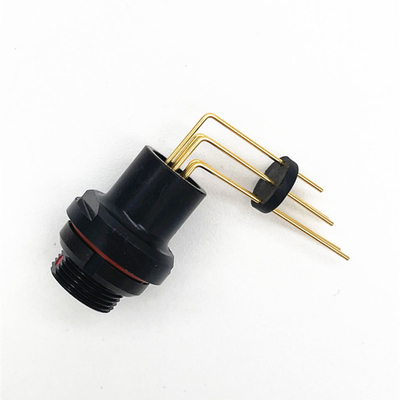 comprare Stile nero della lega per saldatura del connettore di cavo del PWB Fischer per uso resistente fabbricazione online