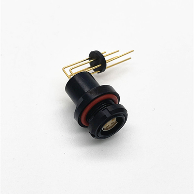 comprare connettore ad angolo retto posteriore di 5pin Fischer con i contatti del PWB fabbricazione online