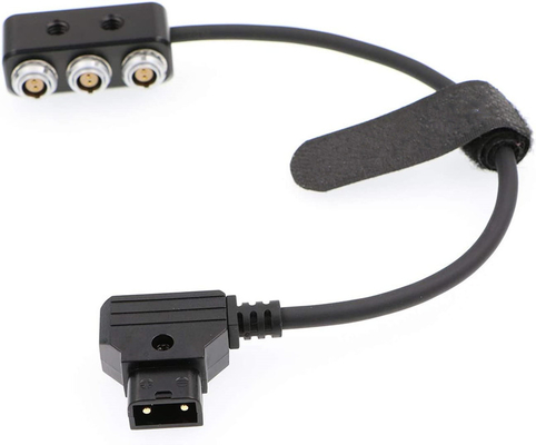 comprare 1 a 3 Power Splitter Box Cable D Tap Male Movi Pro AUX Port To 3*2 Pin Box per ARRI RED fabbricazione online