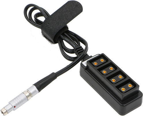 comprare Fischer Maschio 3 Pin RS a 4 Port D Tap Adaptore HUB Femminile Splitter Cable per telecamere ARRI fabbricazione online