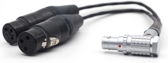 comprare Atomos Lemo 10 Pin To XLR 3 Pin Female Connector Breakout Audio Input Cable Per Shogun Monitor Recorder fabbricazione online