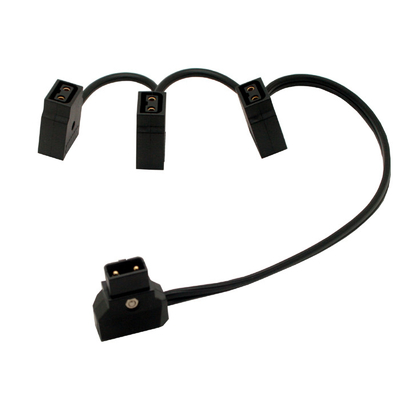 comprare Il D-rubinetto/i collegamenti dell'alimentazione elettrica macchina fotografica di Powertap cabla il maschio del D-rubinetto 1 - un cavo di 3 femmine fabbricazione online