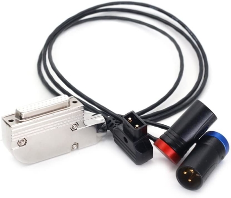 comprare DB25 Lectrosonics Wisycom Audio LTD Ricevitore DB25 Interfaccia femminile Audio Output Dtap XLR 3Pin Cavo di alimentazione fabbricazione online