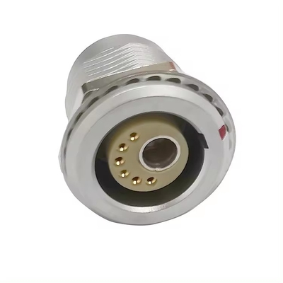 comprare Collegatore medico push-pull Lemo EGG FGG 2B 6+1 Metallo 6 segnale 1 liquido di ingresso pannello medico connettore di montaggio fabbricazione online