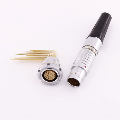 comprare i connettori femminili di serie di Lemo B del contatto del gomito 19pin per il PWB installano ECG.2B.319.CLV fabbricazione online