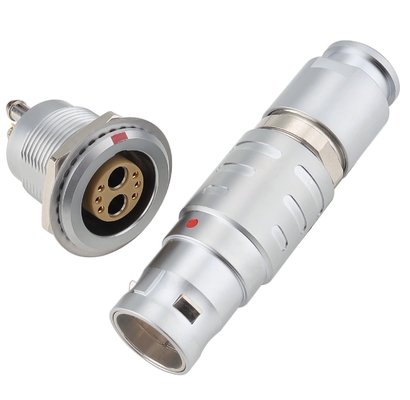 comprare M18 connettore ibrido elettrico-pneumatico 6 segnali + 2 prese e prese fluidi FGG/EGG fabbricazione online