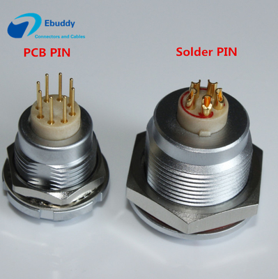 comprare IP 50 che valuta l'incavo femminile di Pin dei connettori ECG 2-32 di serie di Lemo B con il PWB/Pin della lega per saldatura fabbricazione online