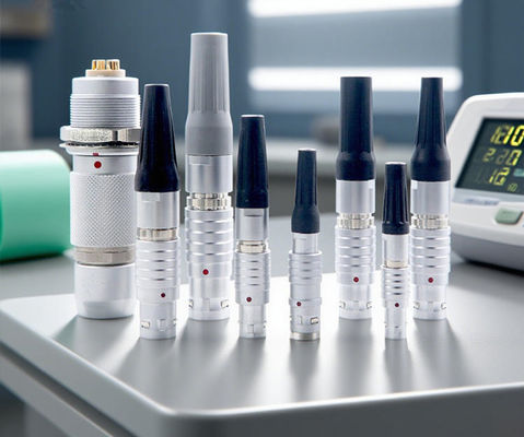 comprare Lemo compatible B series Circula Self Lock Push Pull Connector for Test and Measurement Deivces online manufacture