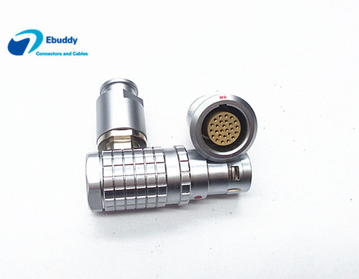 comprare 90 configurazione ad angolo retto dell'ottone della spina maschio di Pin del connettore di cavo di Lemo di grado FHG 26 fabbricazione online
