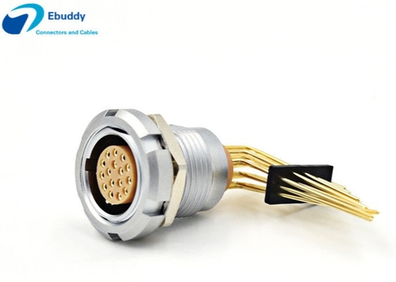 comprare recipiente ad angolo retto di Lemo ECG 16pin dell'incavo del PWB 16pin con due ECG.1B.316.CLV matti fabbricazione online