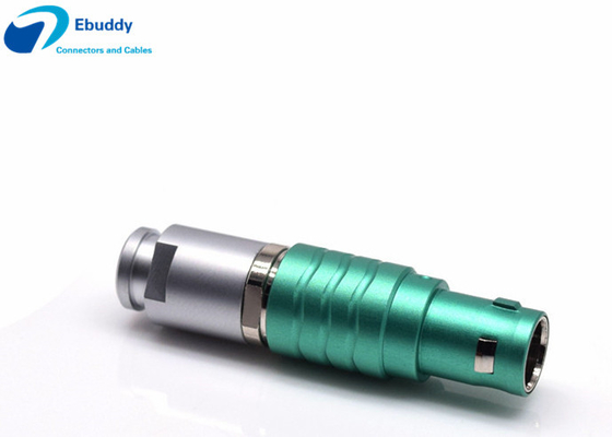 comprare Spina circolare su ordinazione FGG 1B 10 Pin Male Connector dei connettori di serie di Lemo B di colore verde fabbricazione online