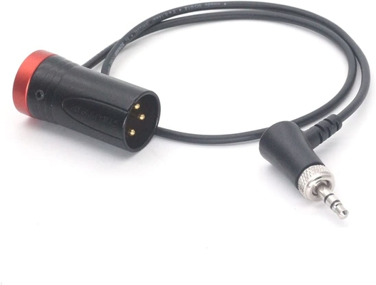 50 cm XLR 3 pin chiudibile Male a 3.5 cavo audio per cuffie Sony D11 Ritorno da NEUTRIK